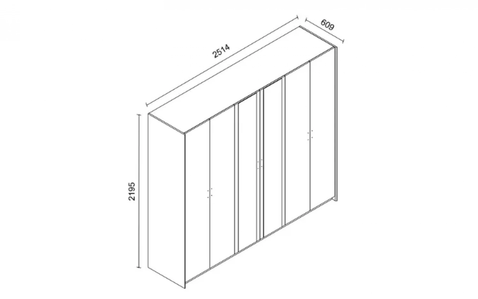 Hill 6 Kapaklı Dolap