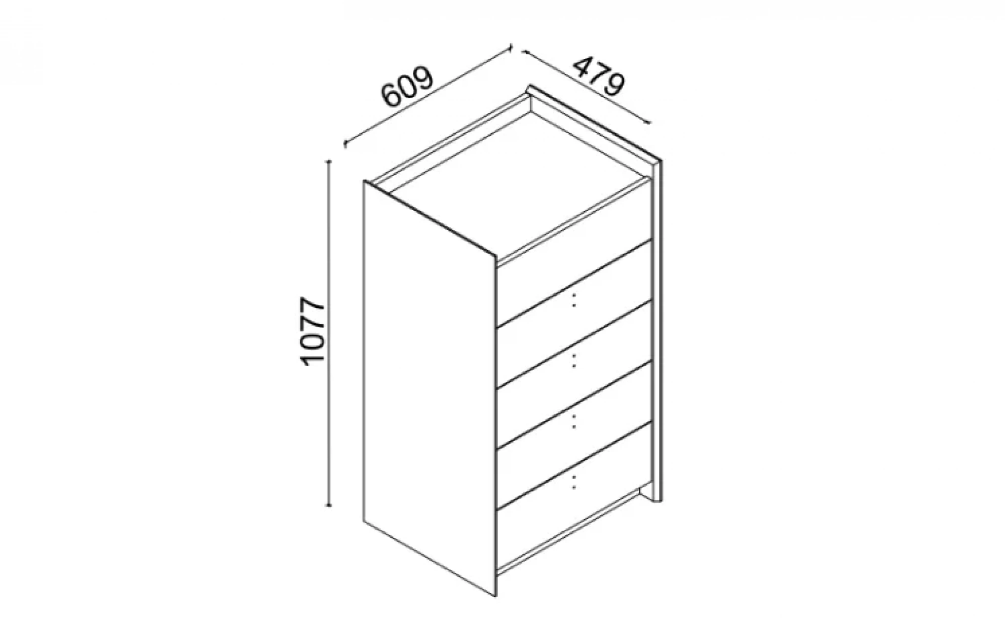 Hill Yüksek Şifonyer