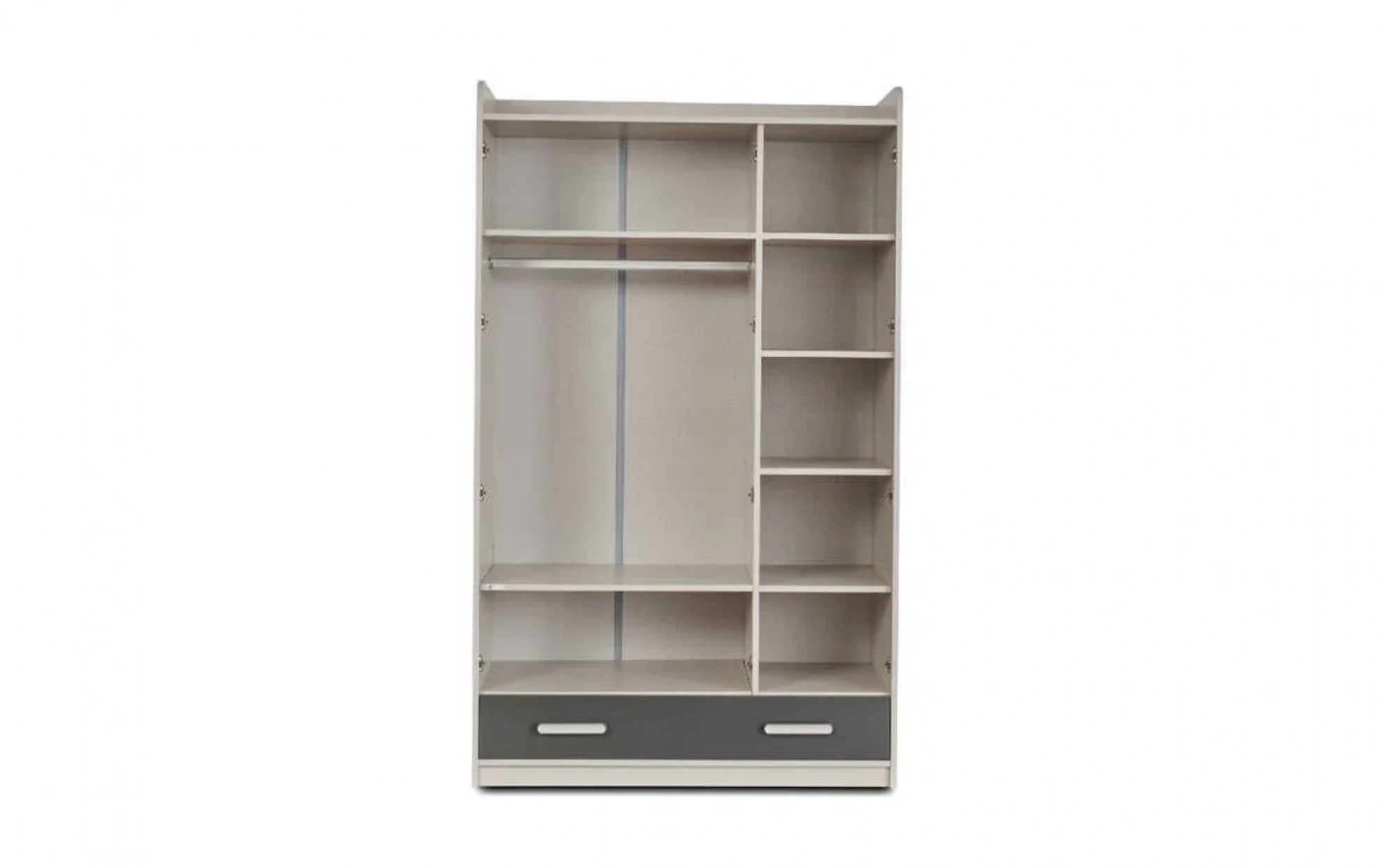 Mate Compact 3-Door Wardrobe