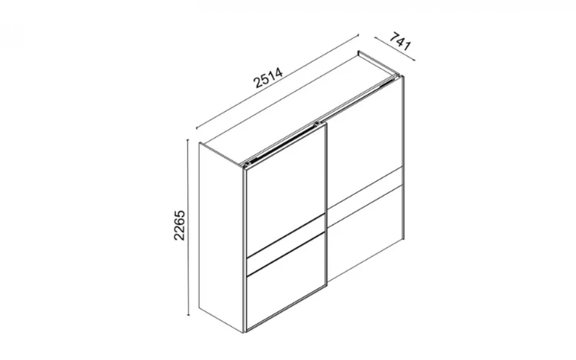 Metropol Sürgülü Dolap
