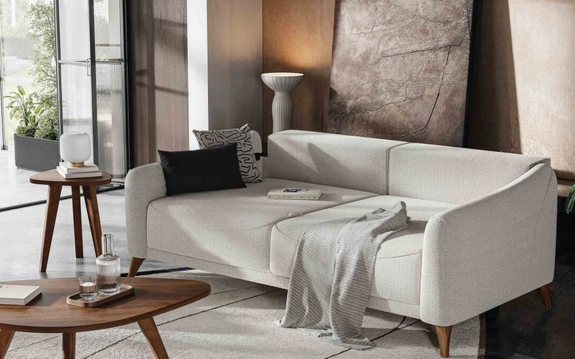 Mira Sandıklı Üçlü Koltuk