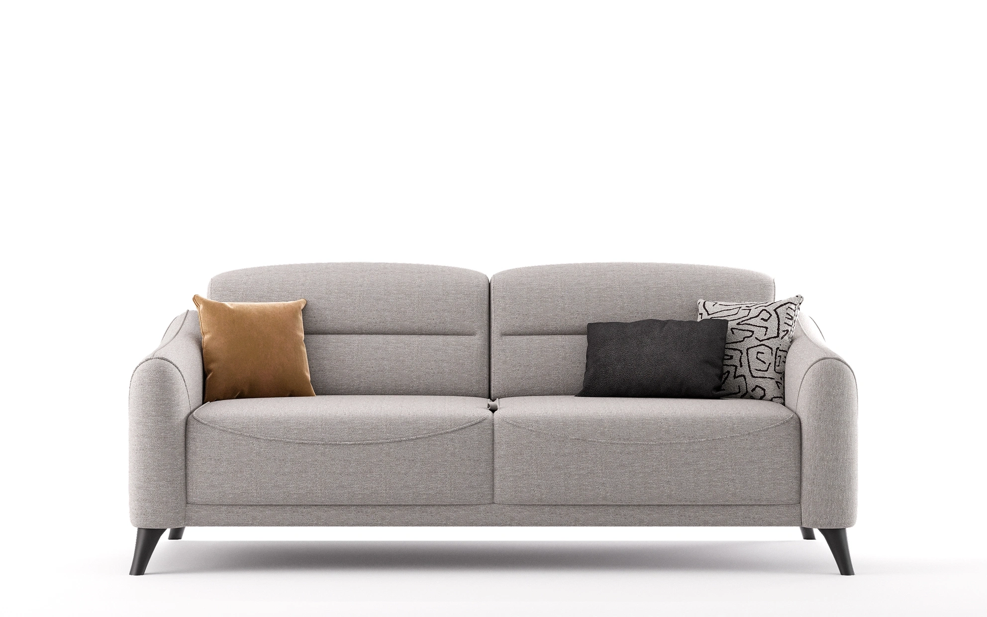 Mira  Sandıksız Üçlü Koltuk