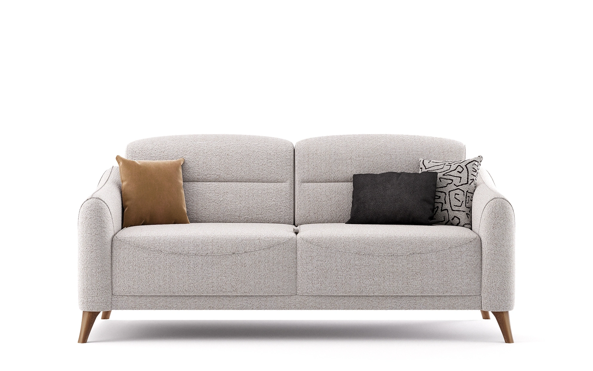 Mira  Sandıksız Üçlü Koltuk