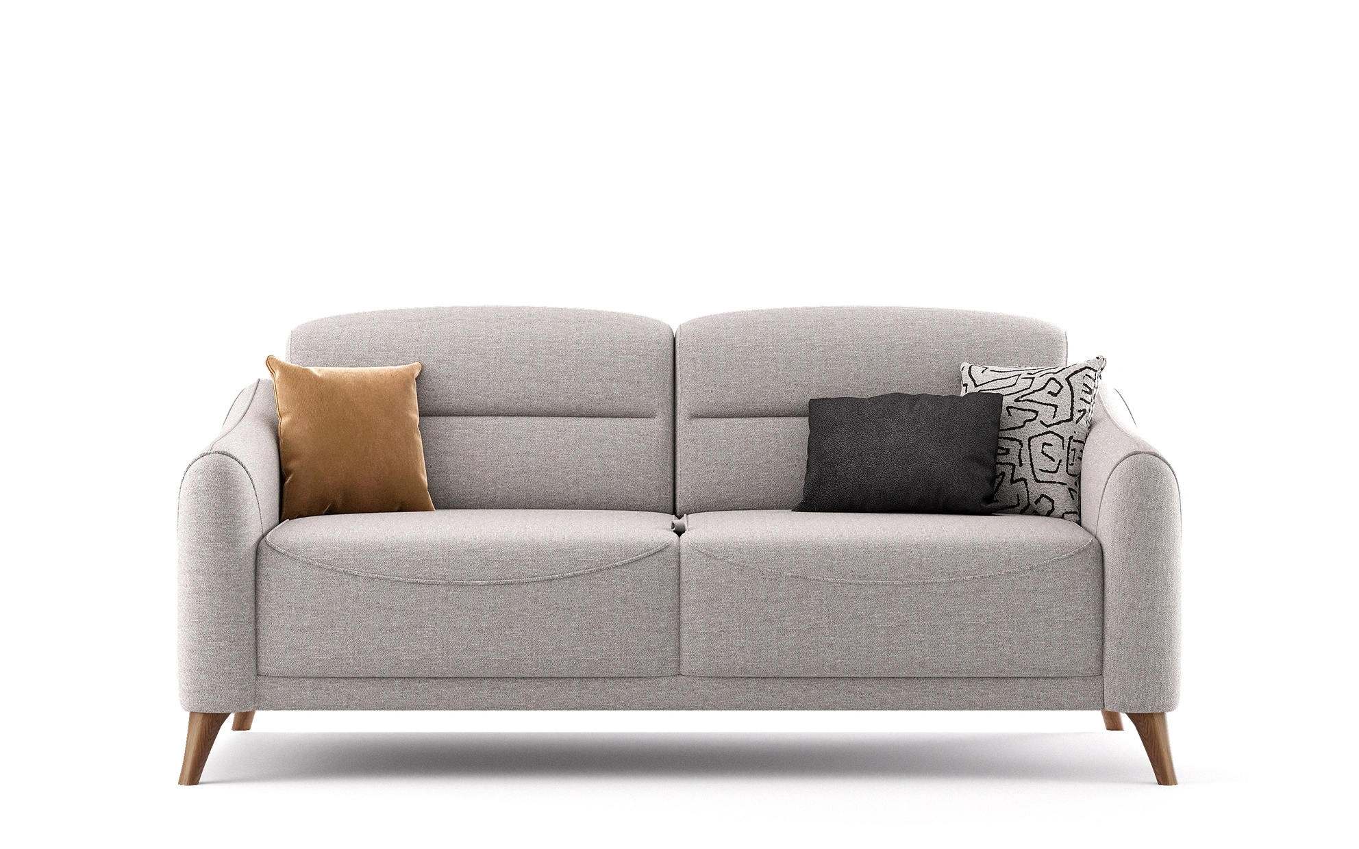 Mira  Sandıksız Üçlü Koltuk