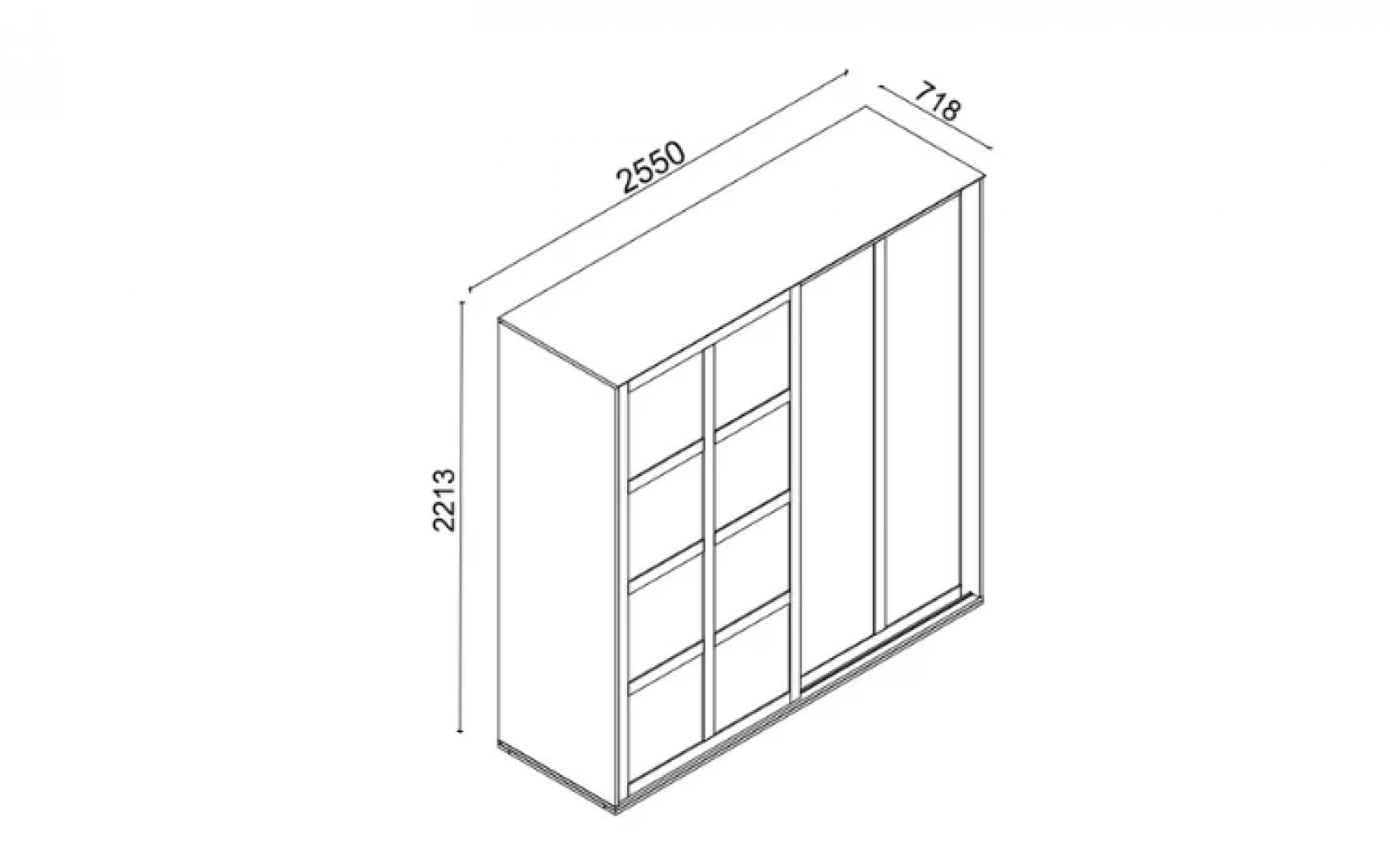 Monica Sürgülü Dolap