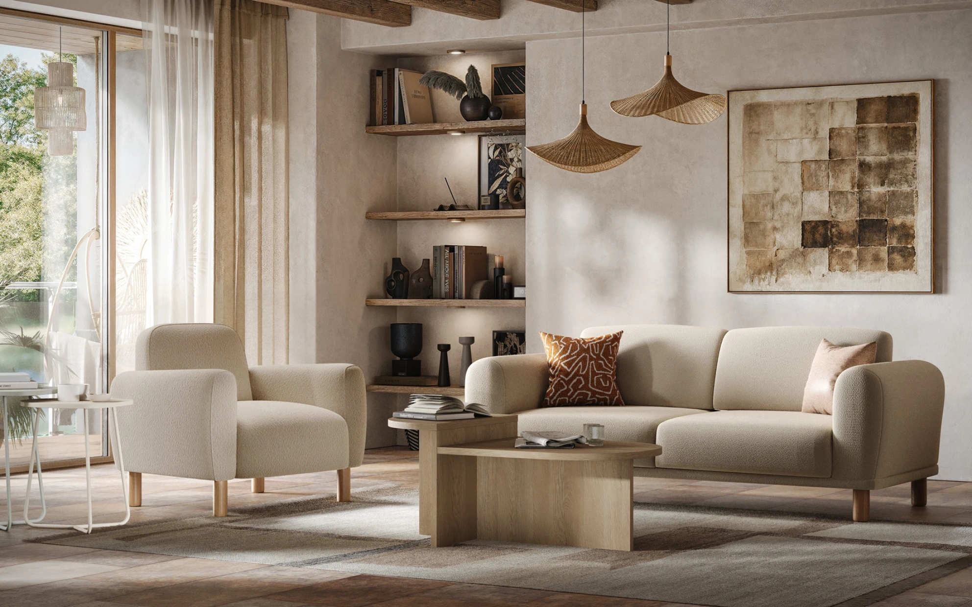 Nuba Sofa Set