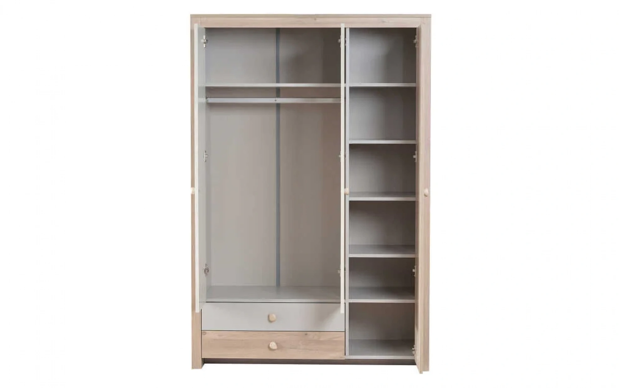 Otto 3-Door Wardrobe