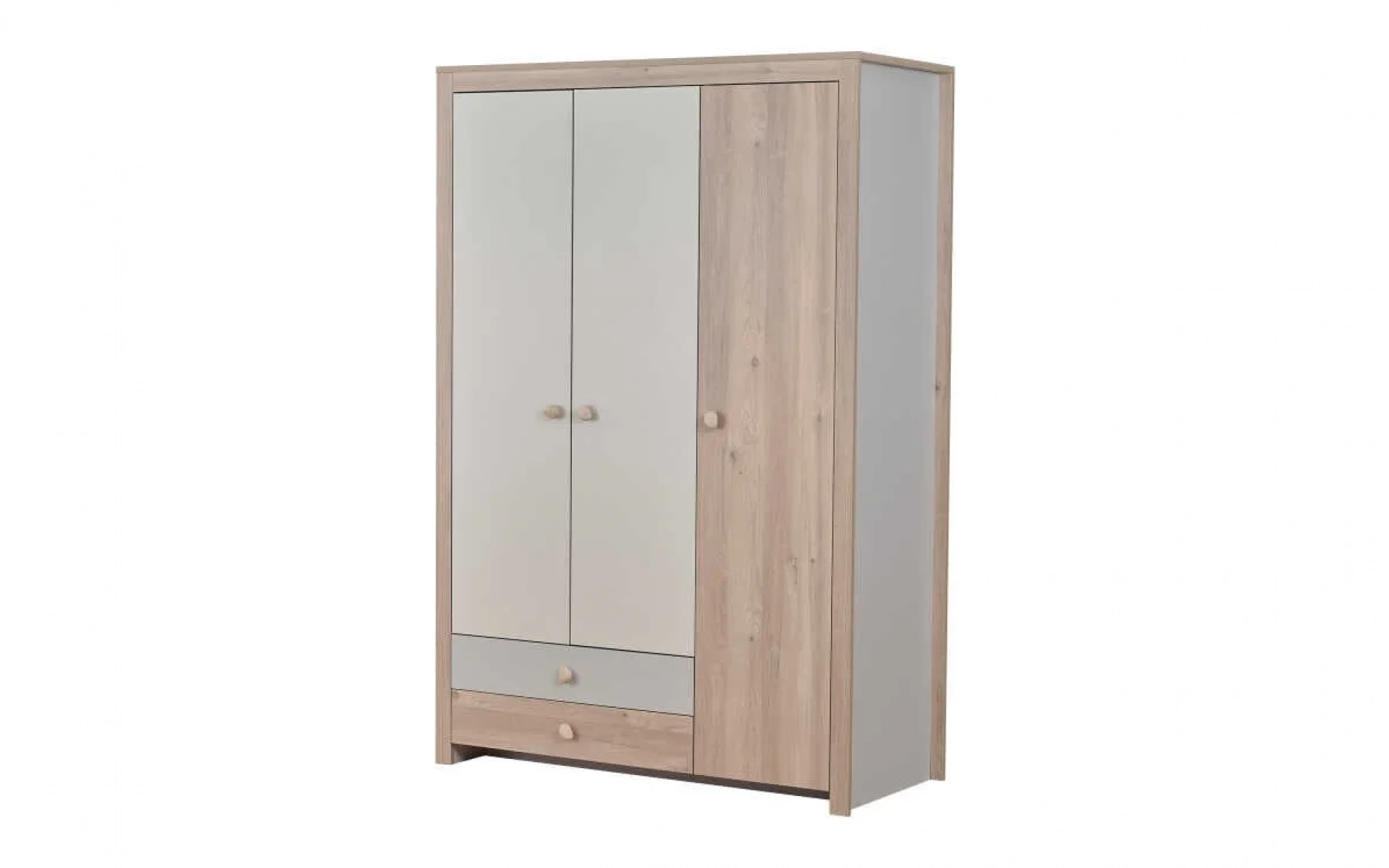Otto 3-Door Wardrobe
