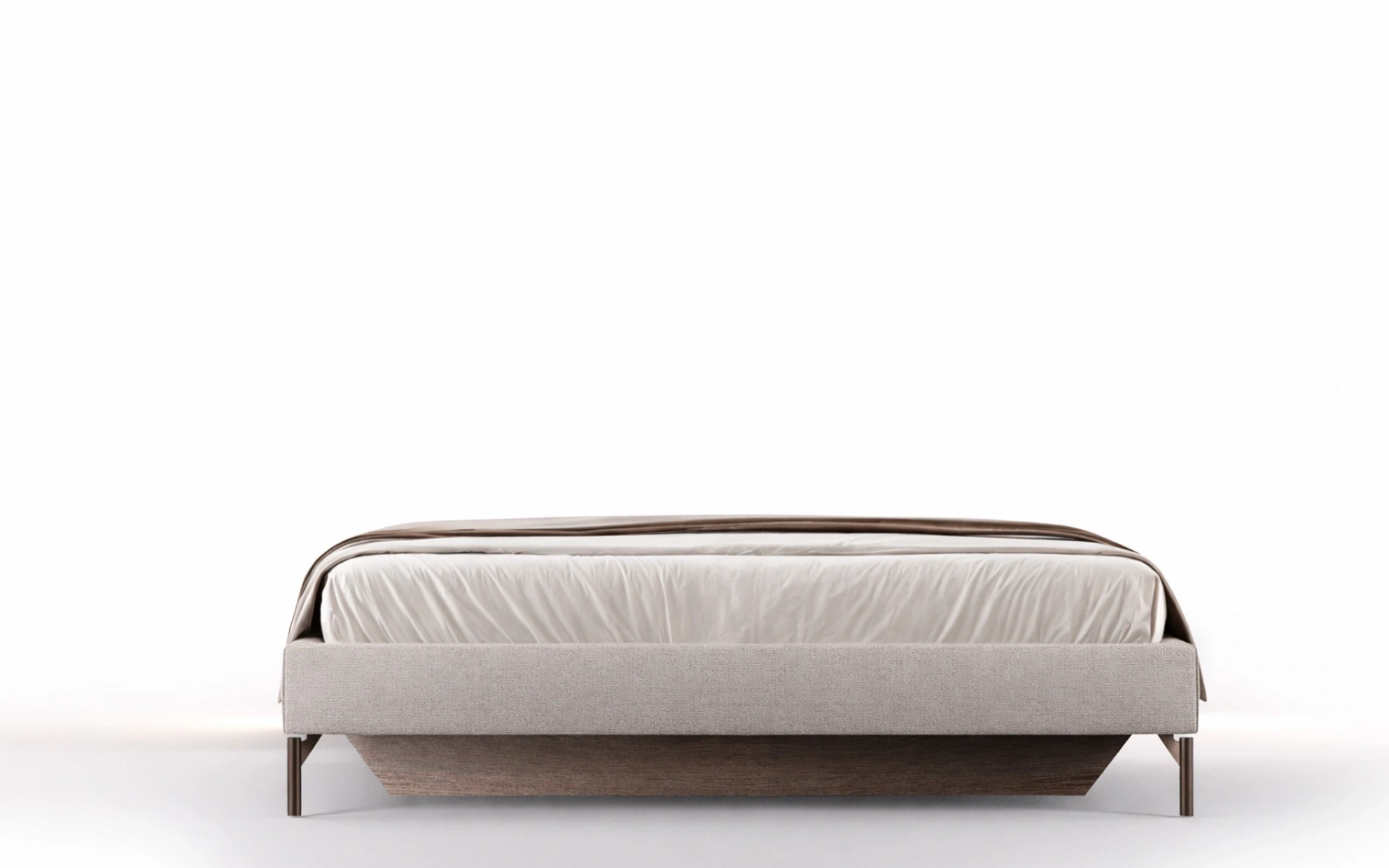 Palma Bed Frame with Storage Case - 160 Cm
