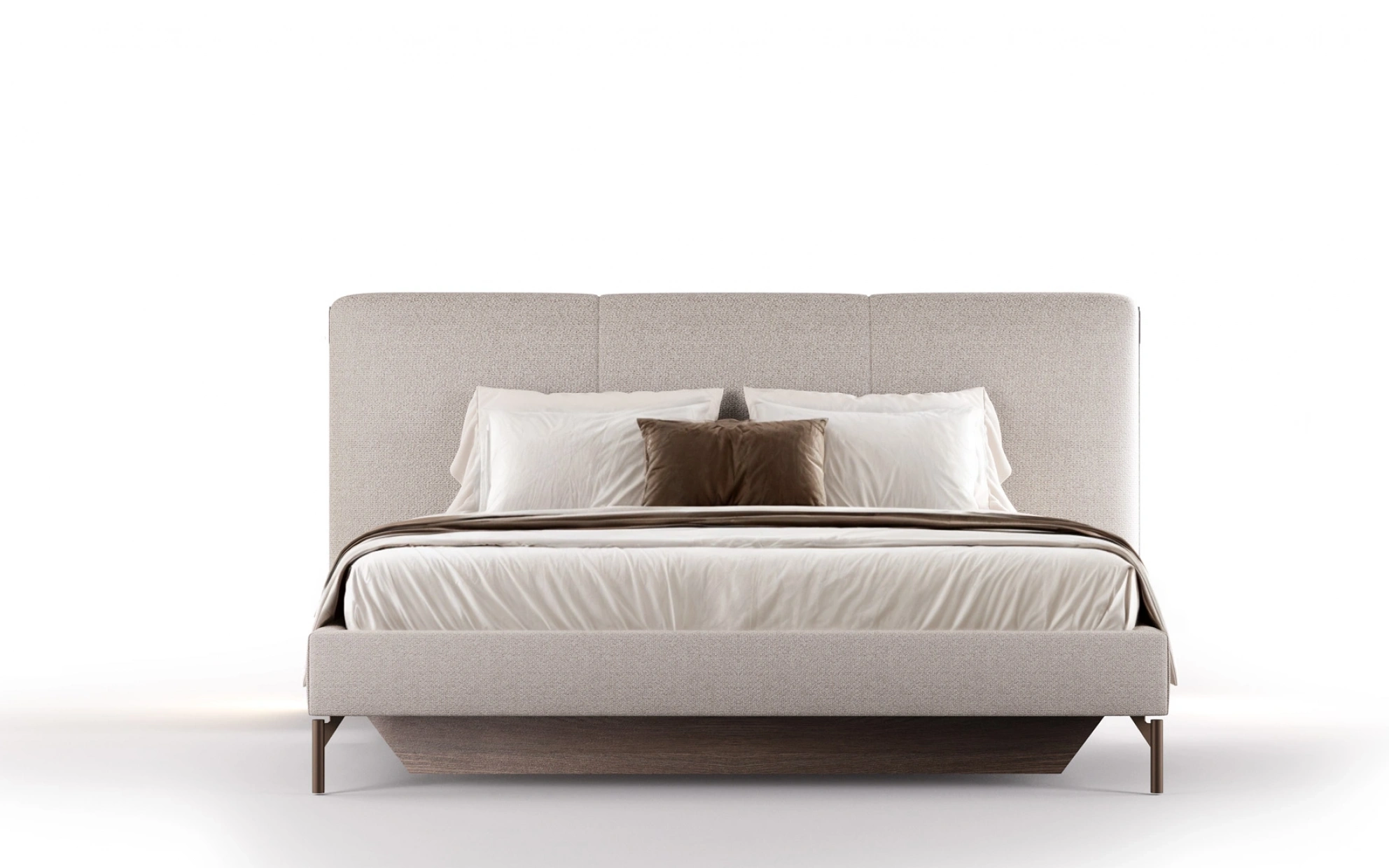 Palma Bed Frame with Storage Case - 160 Cm