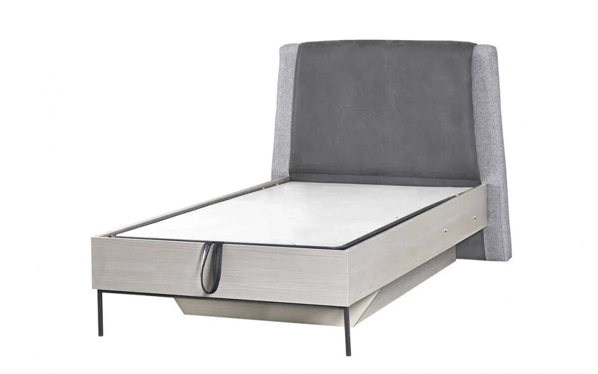 Pantone Bed Frame with Storage Case - 120 Cm
