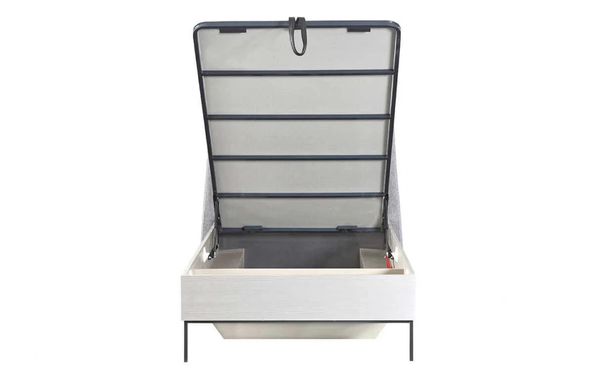 Pantone Bed Frame with Storage Case - 120 Cm