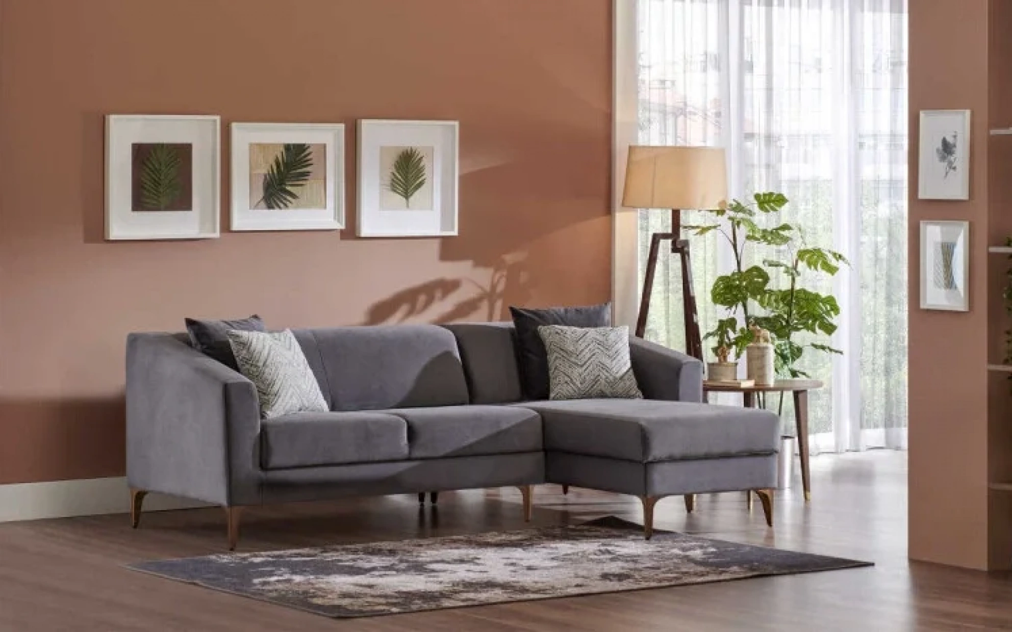 Purina Left Corner Sofa
