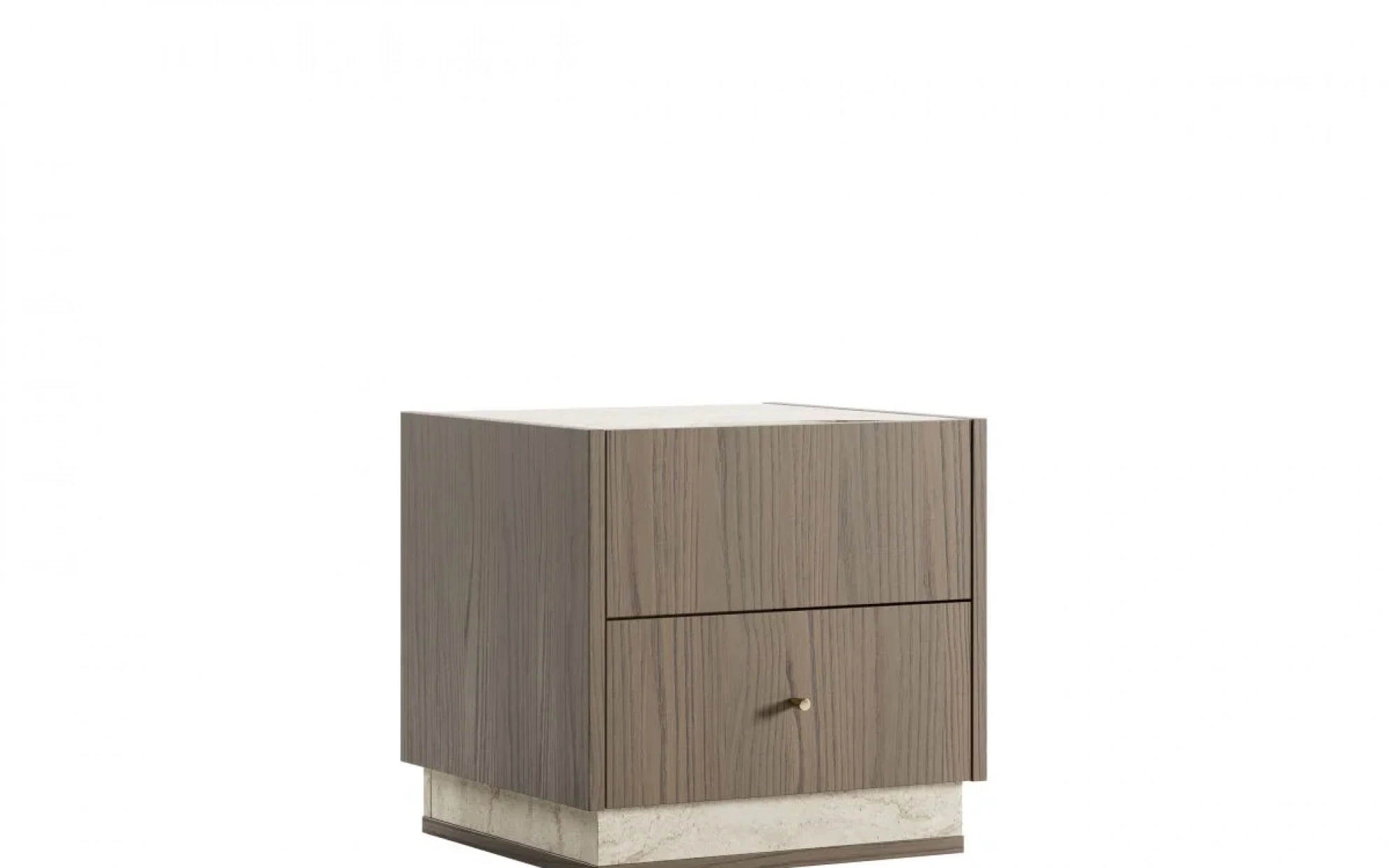 Sepia Çift Çekmeceli Komodin