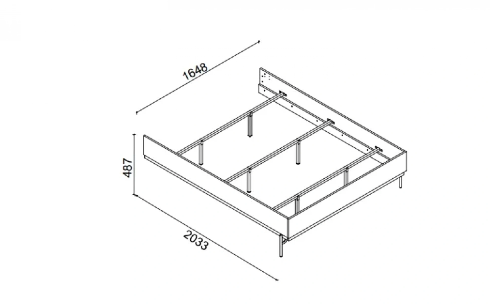 Sepia Karyola Kasa - 160 Cm