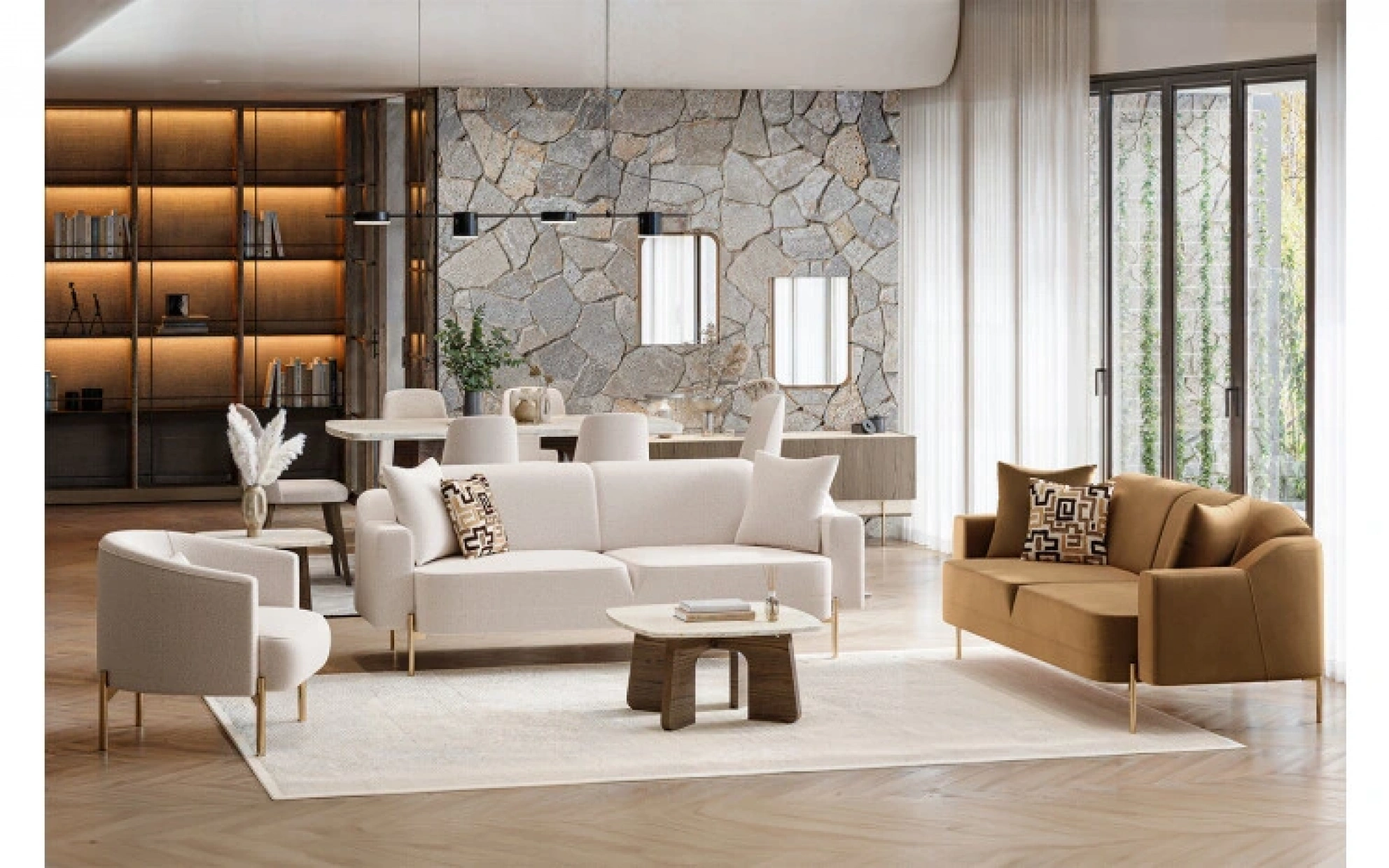 Sepia Koltuk Takımı