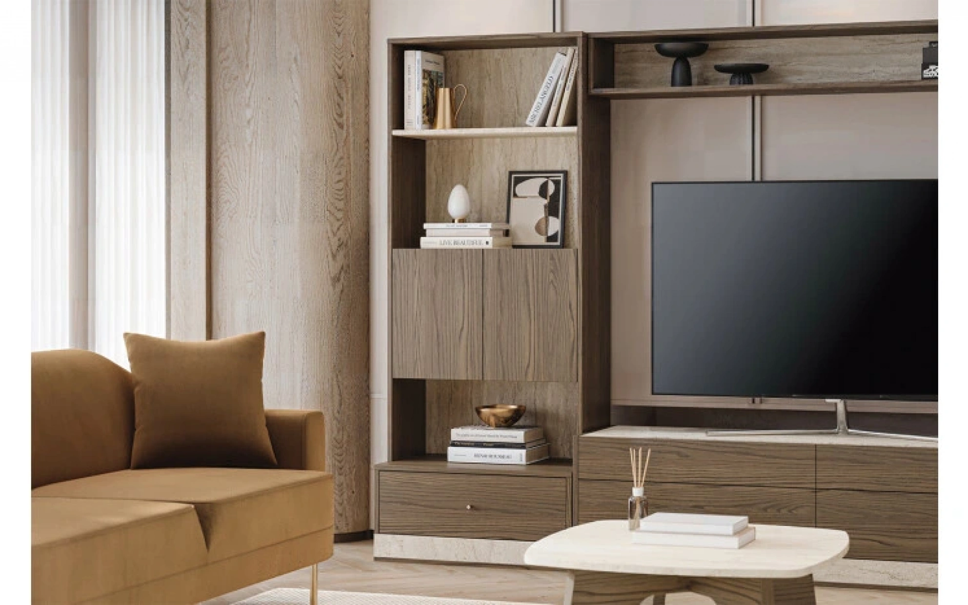 Sepia TV Unit