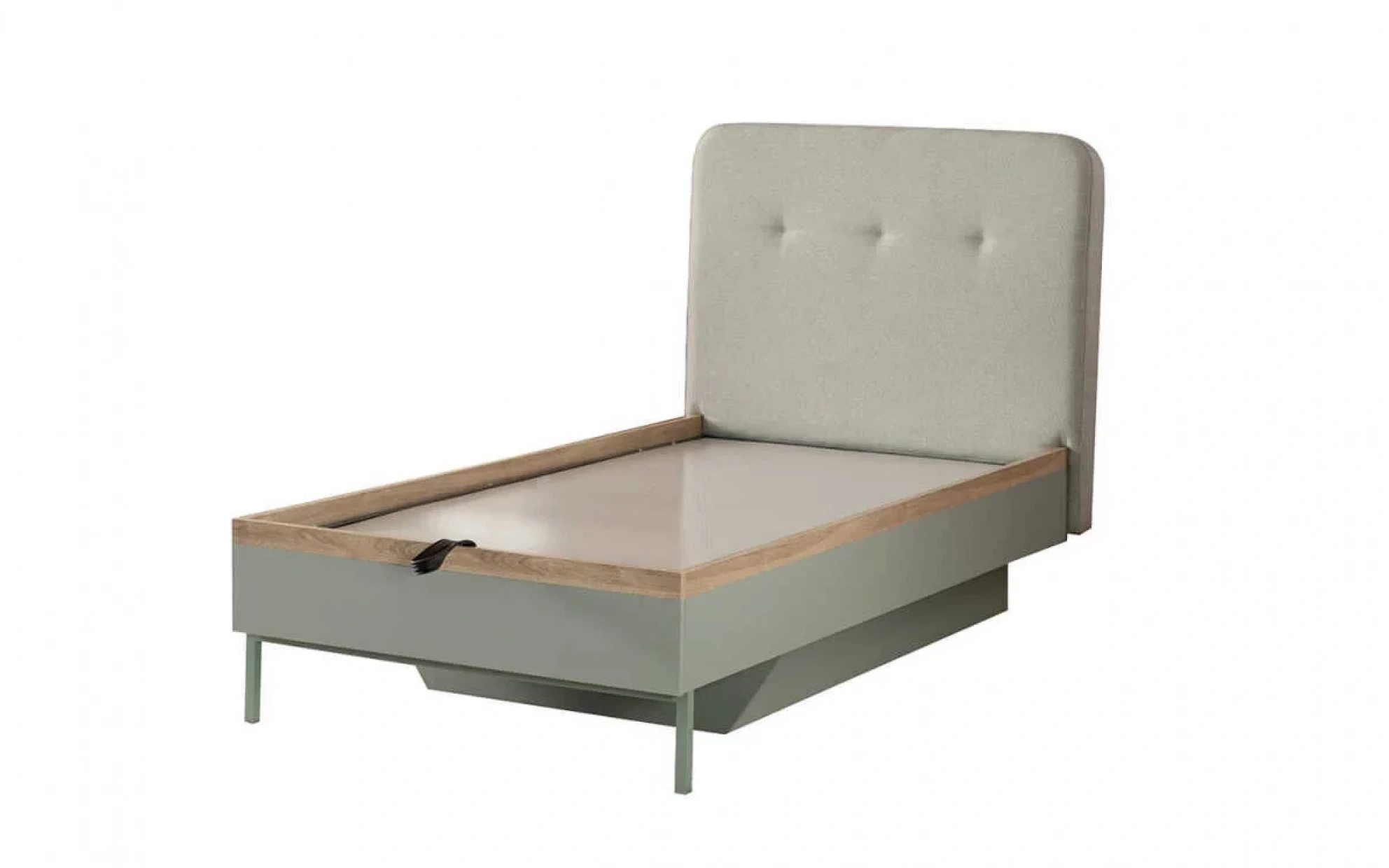 Stella Bed Frame with Storage Case - 120 Cm