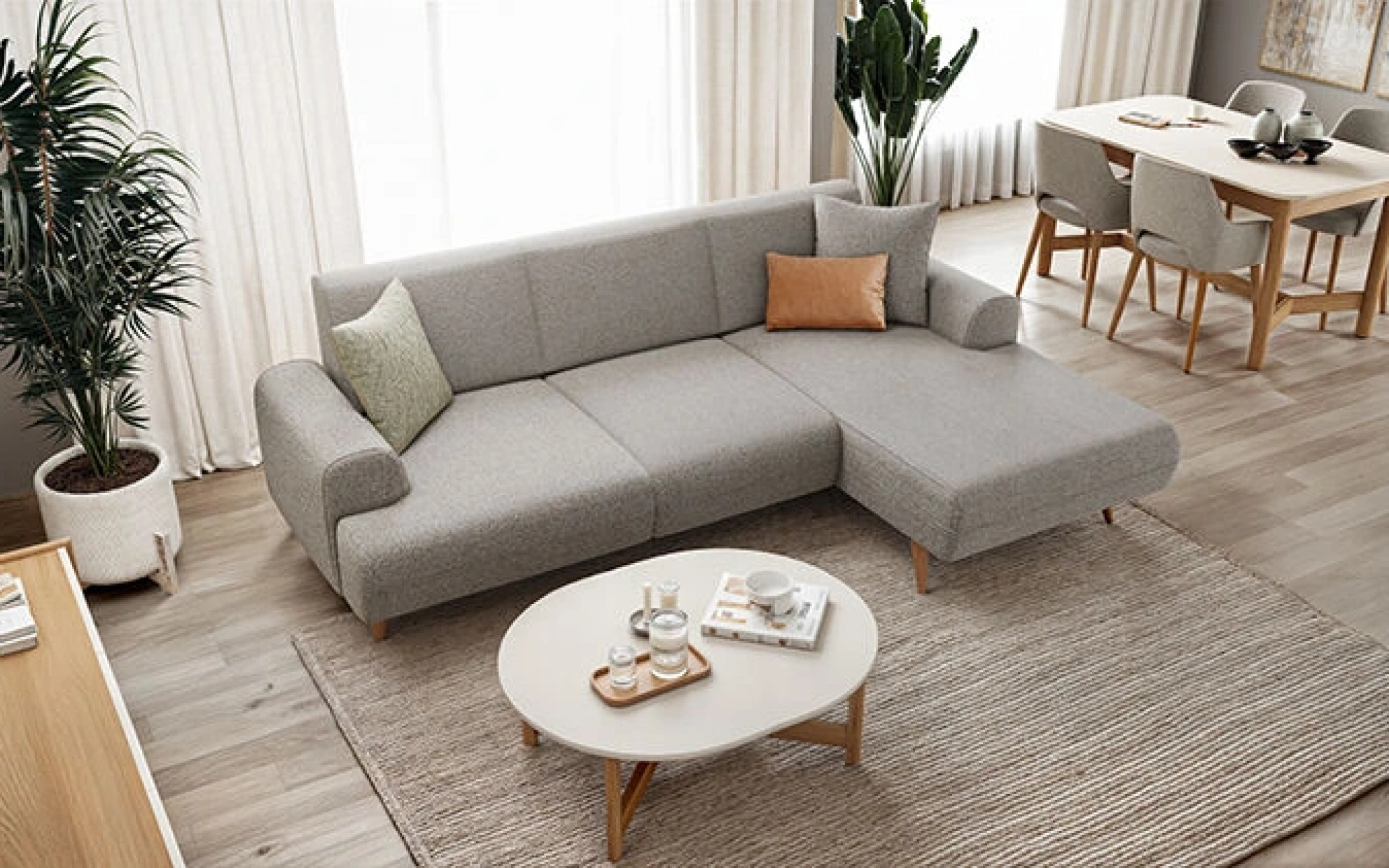 Violet Sağ Köşe Koltuk