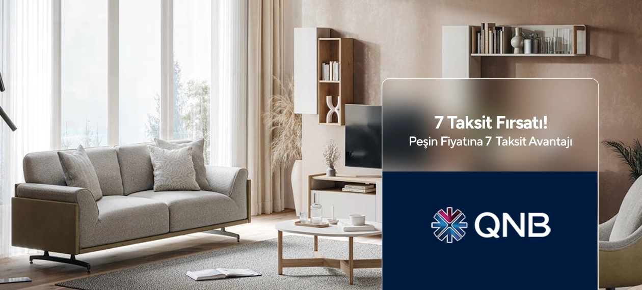 QNB ile 7 Taksit Fırsatı!