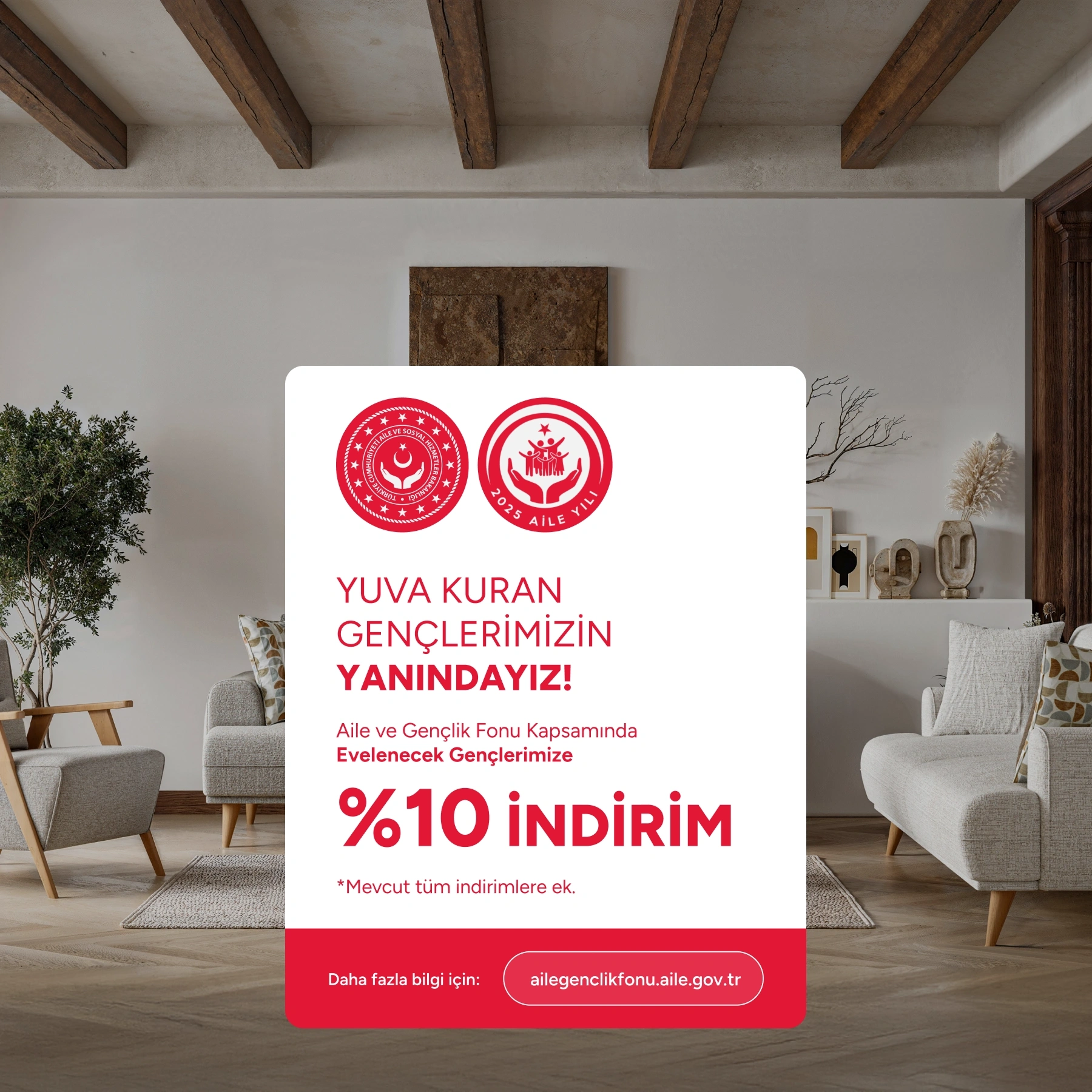 Yuva Kuran Gençlere Özel Kampanya