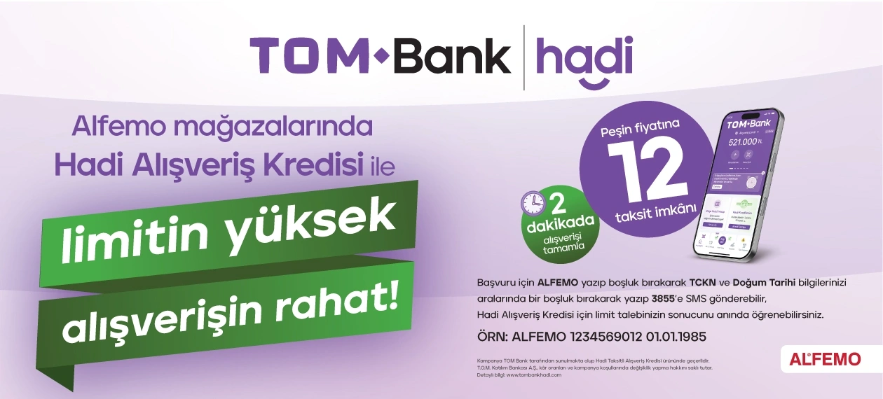 Tom Bank Hadinin Hesaplı Kampanyası