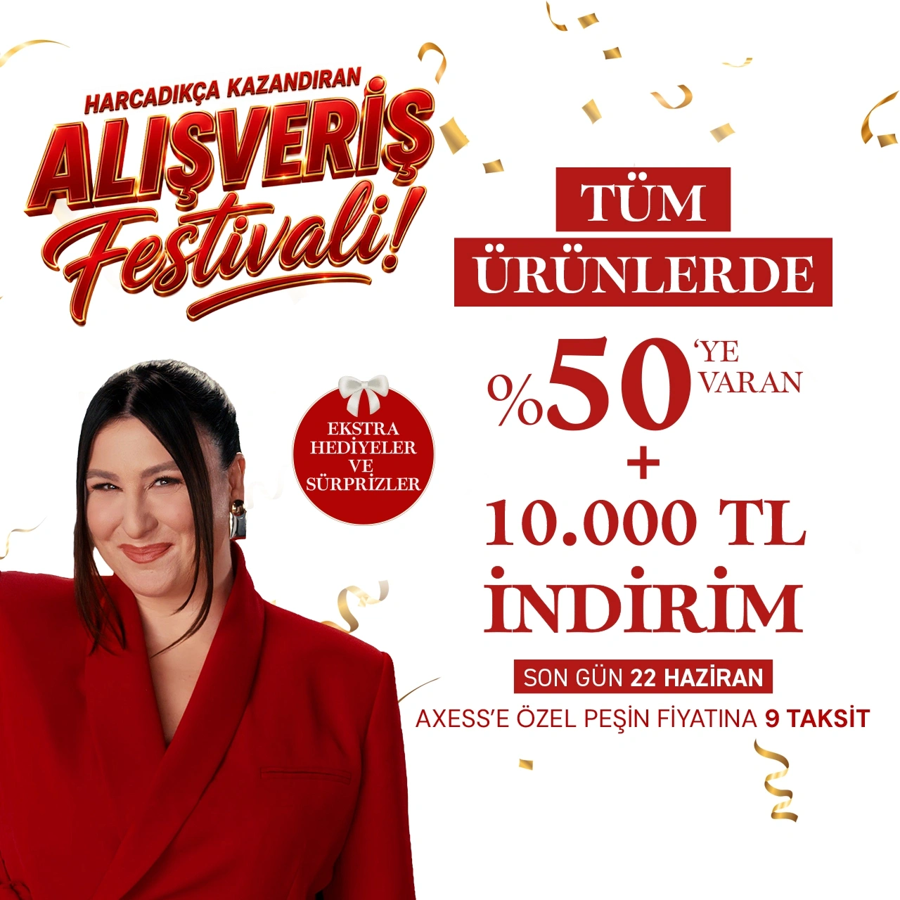 Alışveriş Festivali Başladı!
