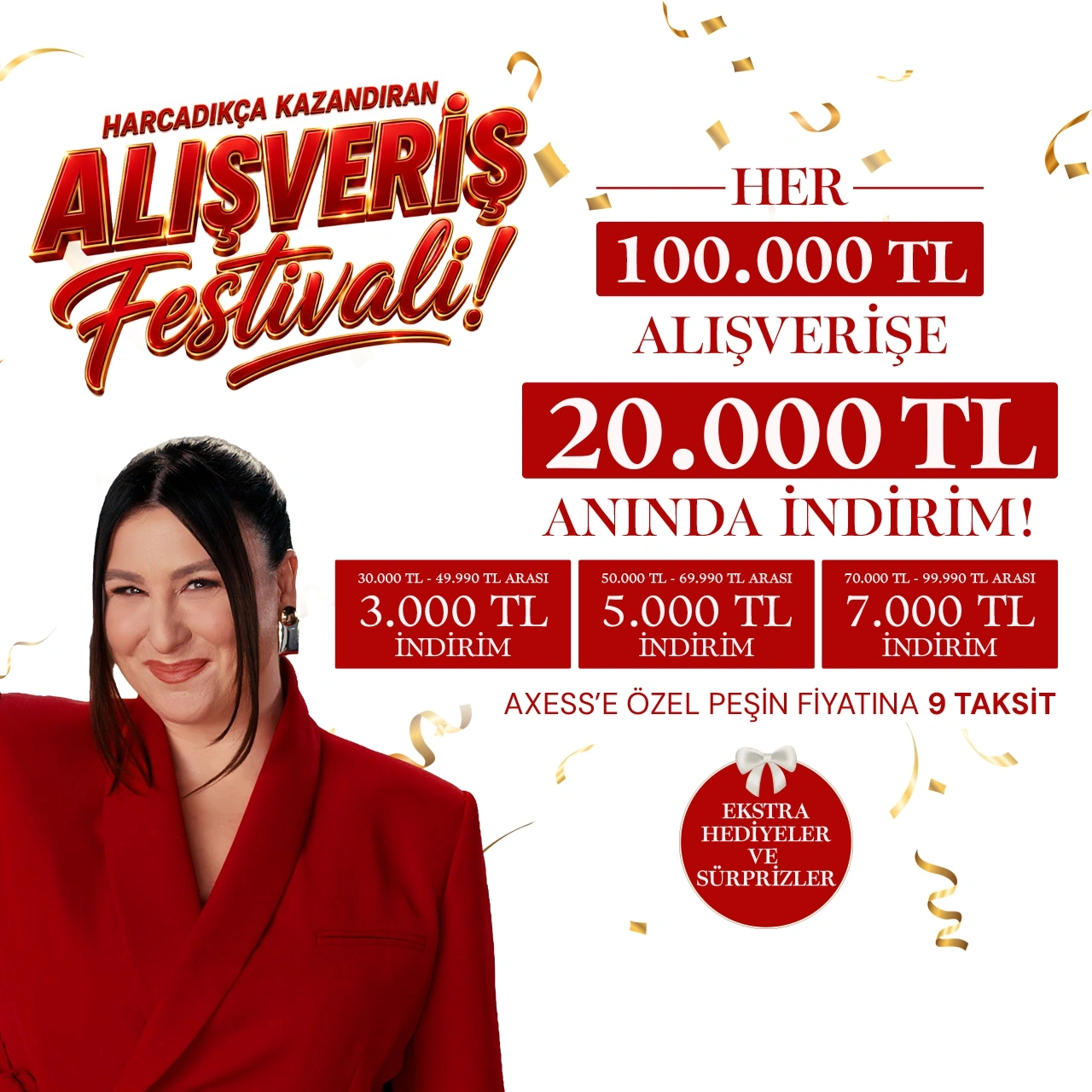 Harcadıkça Kazandıran Alışveriş Festivali Alfemo'da!