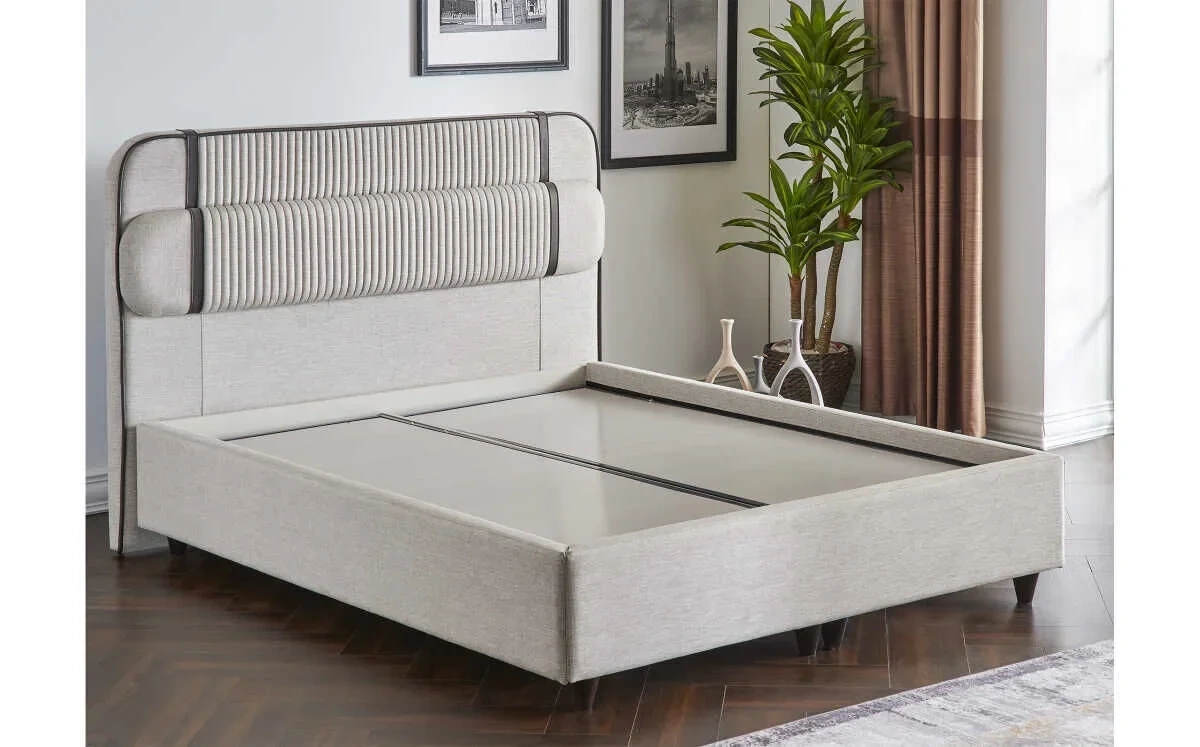 Linea Bazalı Karyola Kasa - 160 Cm