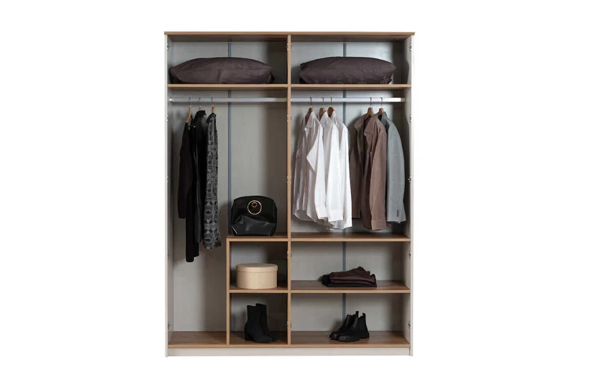 Monica 4 Kapaklı Dolap