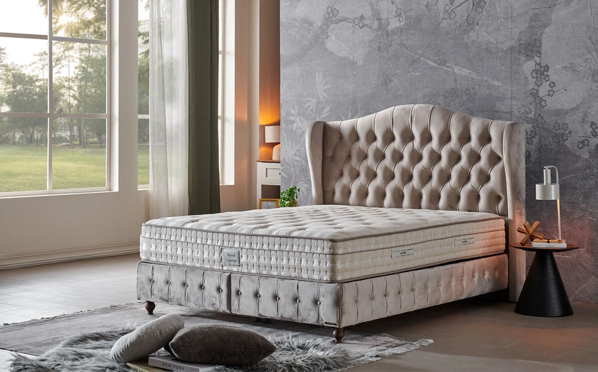 Premium Star Bazalı Karyola Kasa - 160 Cm