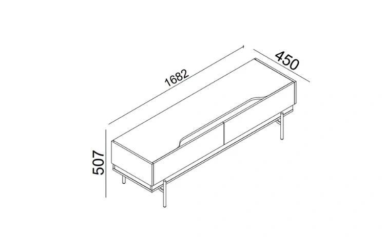Sepia Tv Alt Ünite - Ayaklı