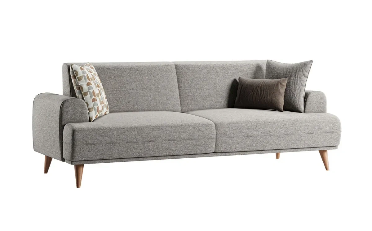 Violet Üçlü Koltuk