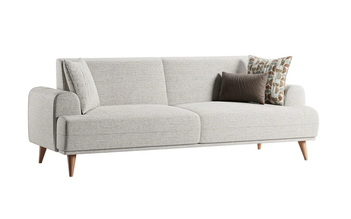 Violet Üçlü Koltuk