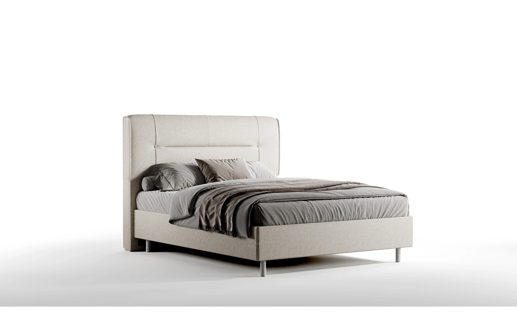 Lily Başlıksız Bazalı Karyola - 160 Cm