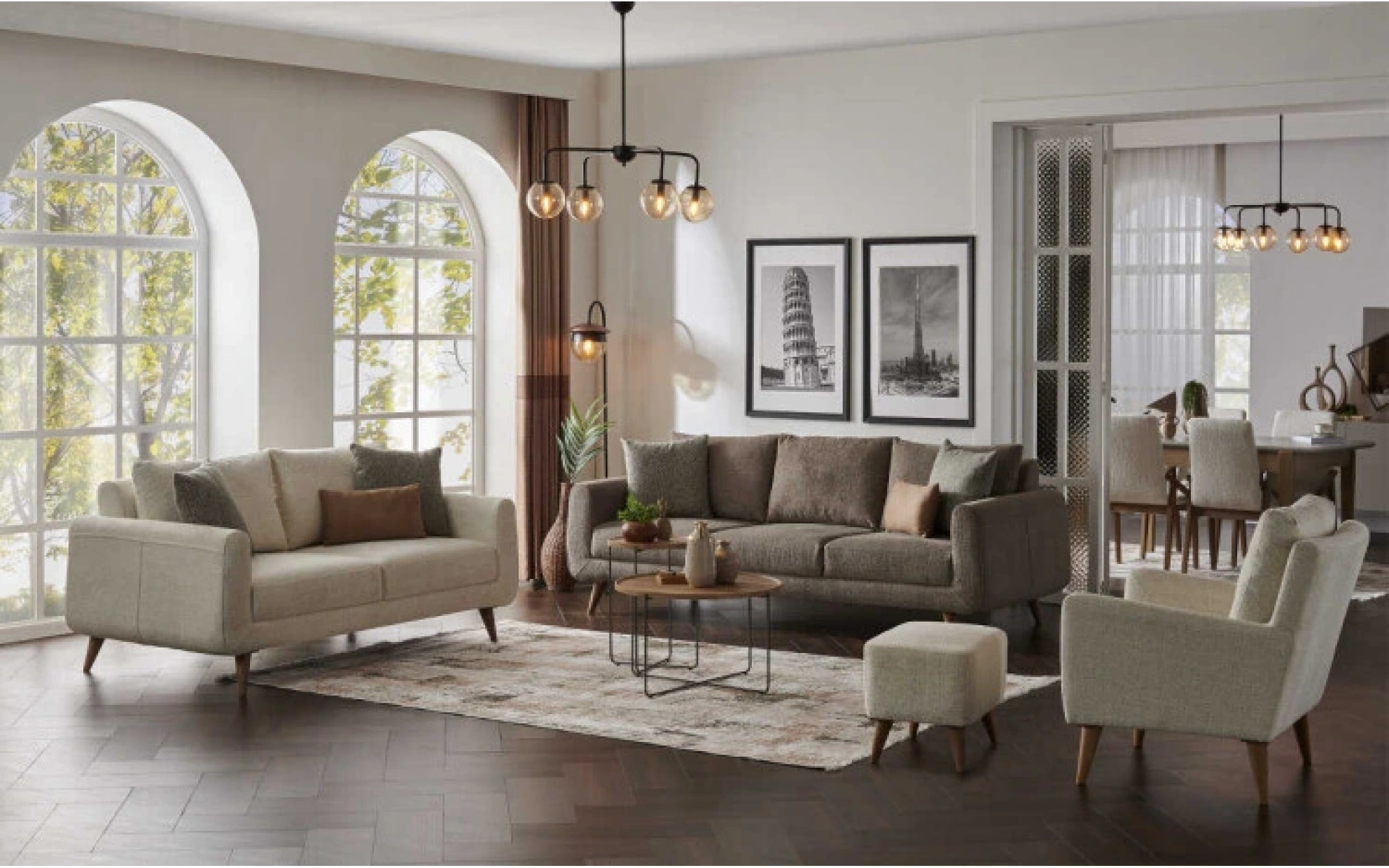 Amber Sofa Set