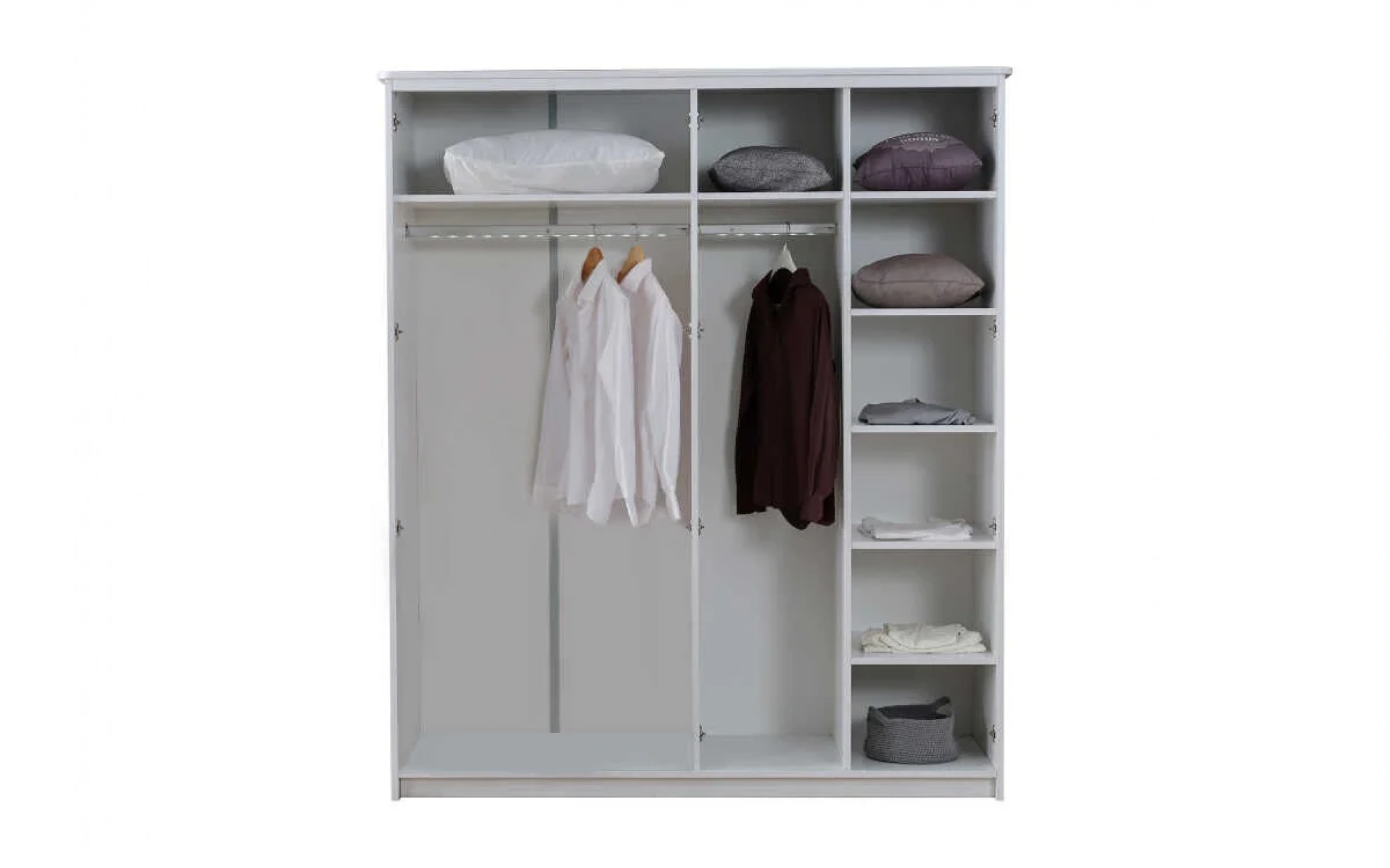 Blanco 4-Door Wardrobe