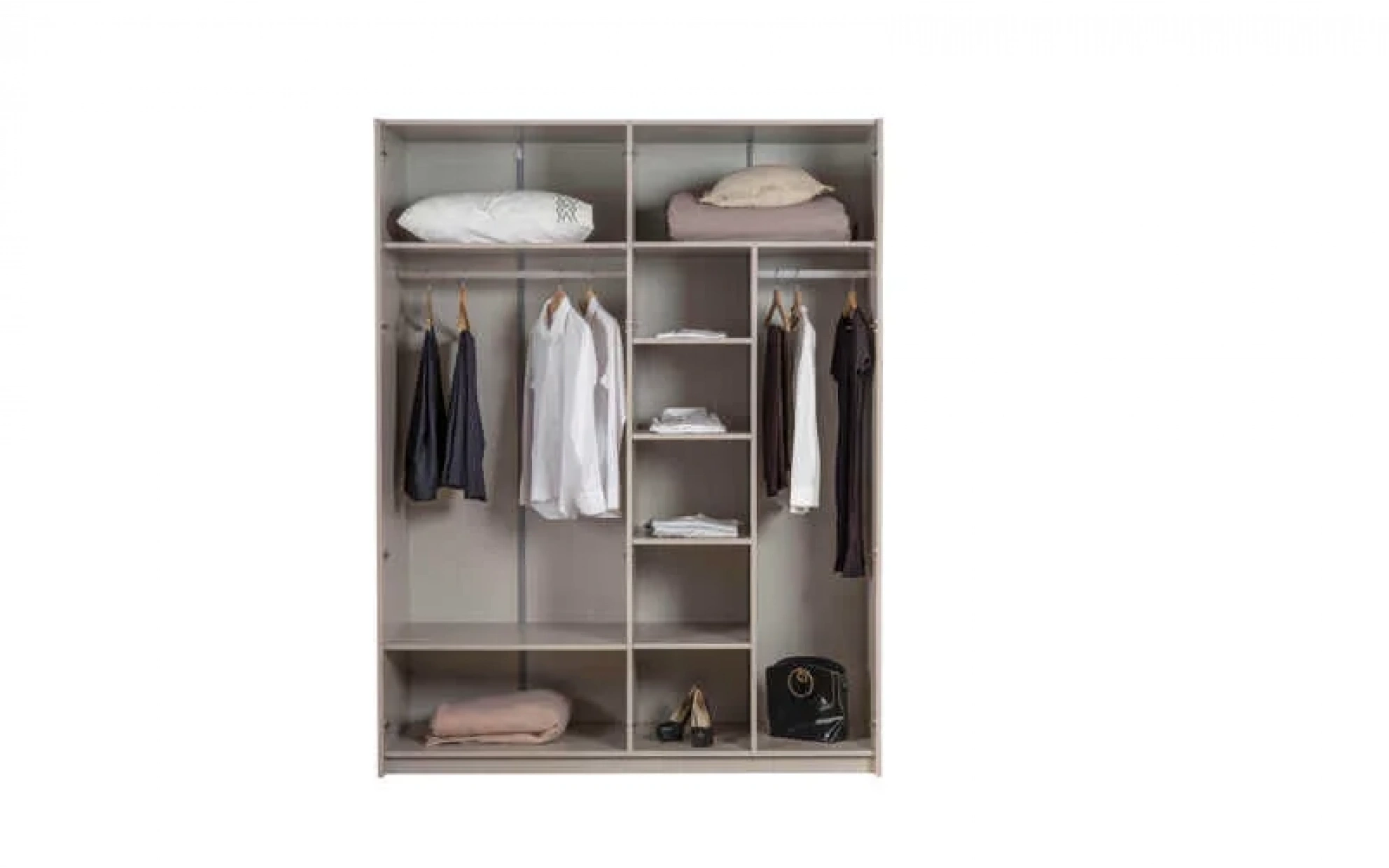Hill 4-Door Wardrobe