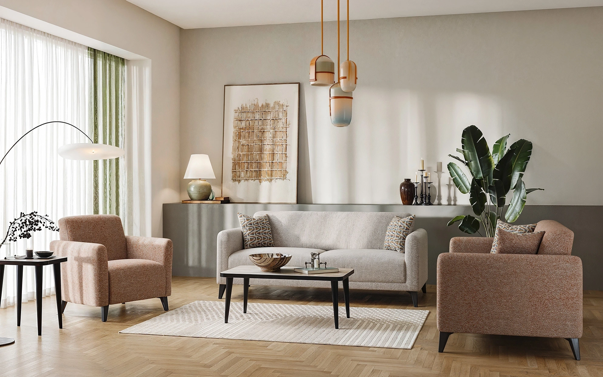 Lores Sofa Set