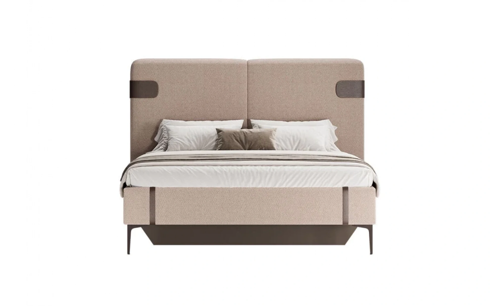 Metropol Başlıksız Bazalı Karyola - 160 Cm