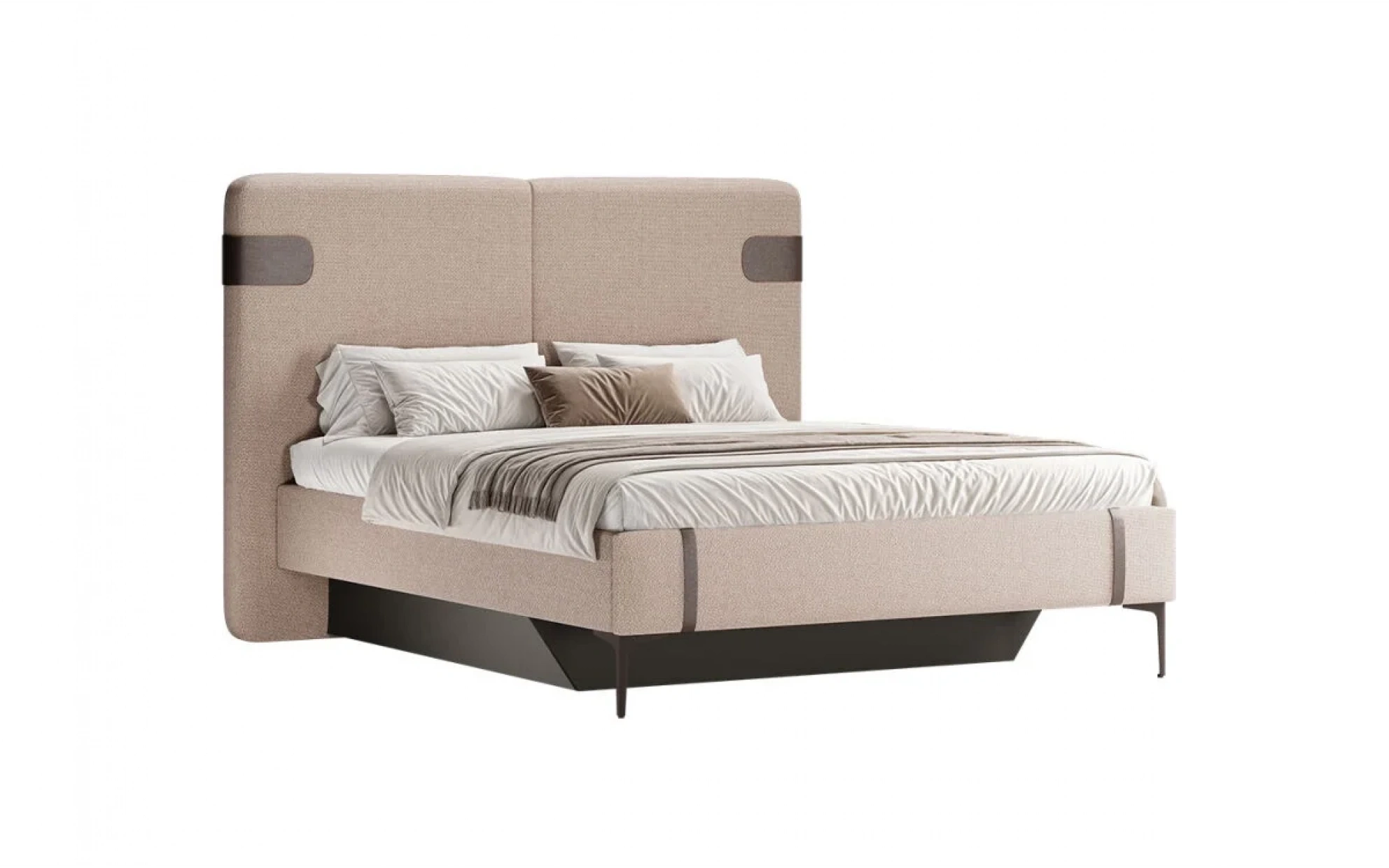 Metropol Başlıksız Bazalı Karyola - 160 Cm