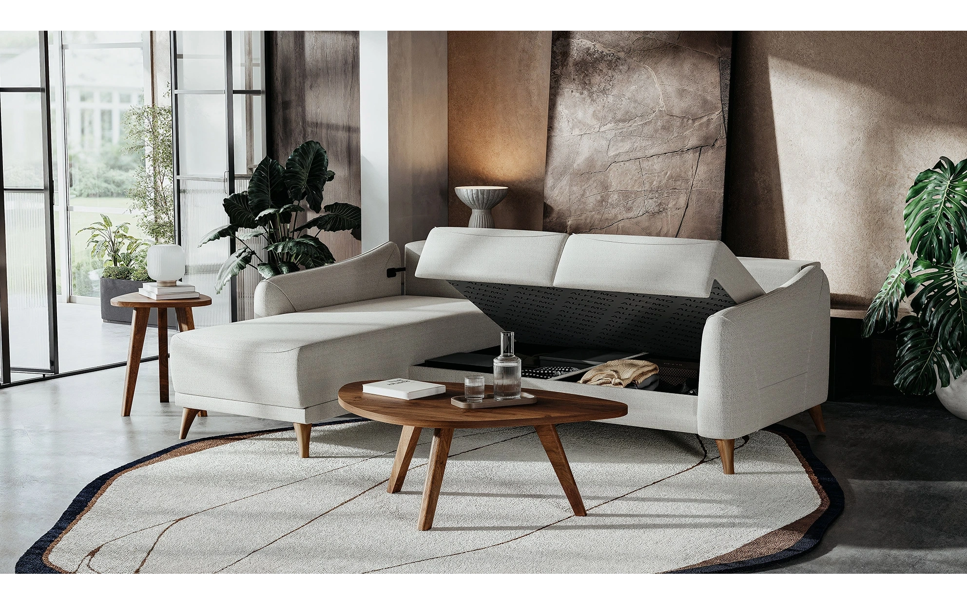 Mira Corner Sofa Set