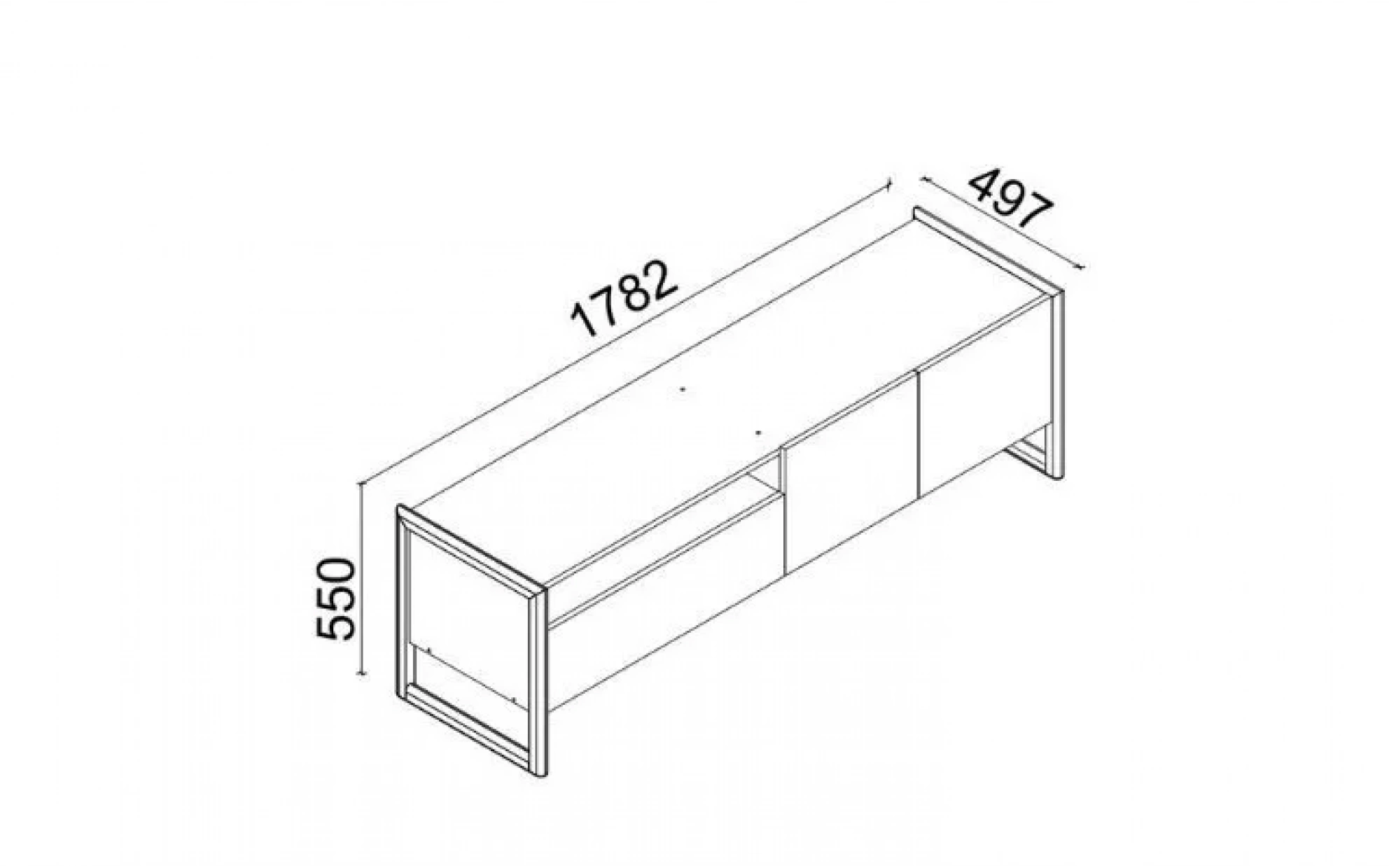 Narva TV Base Unit - 180 cm