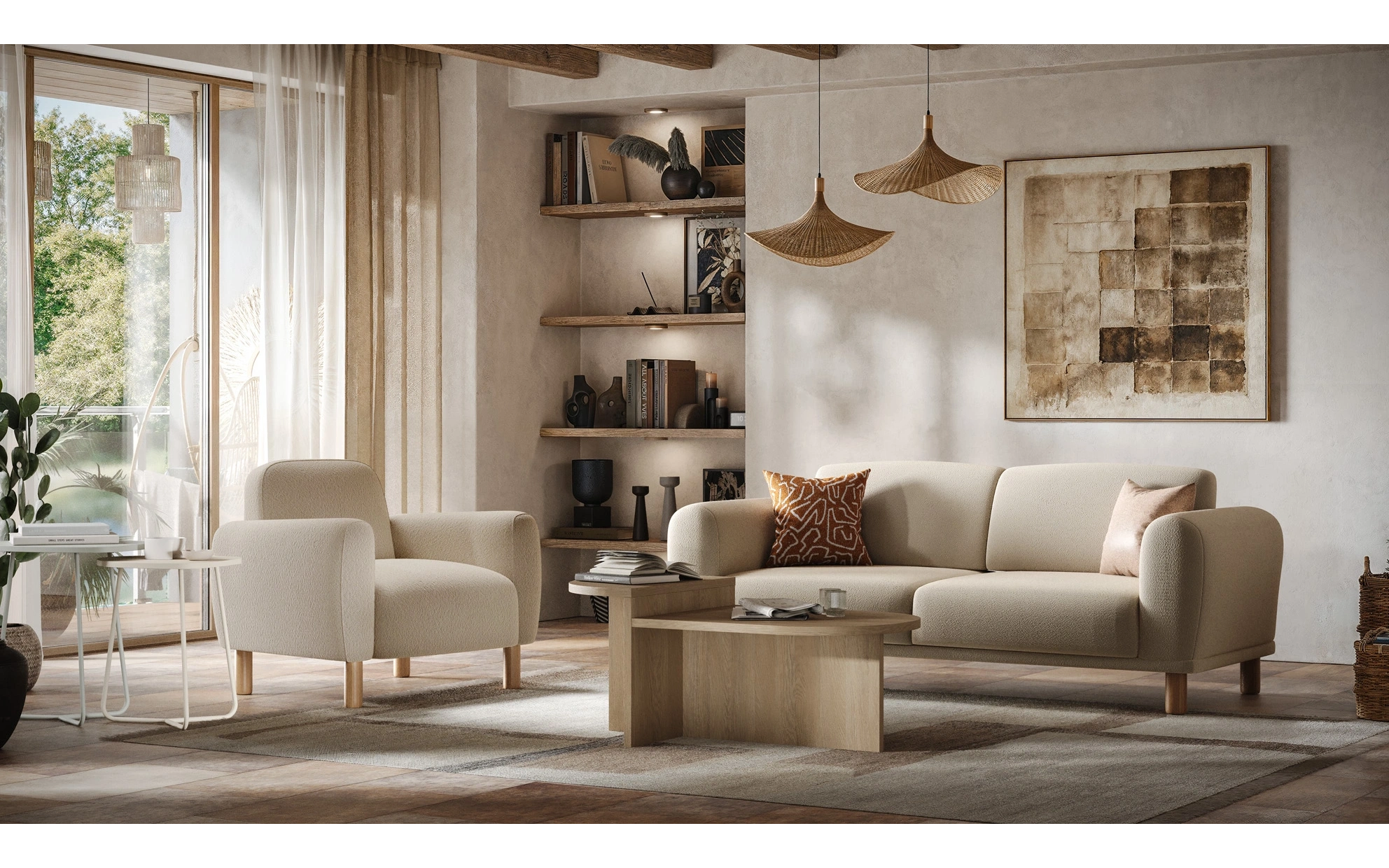 Nuba Sofa Set