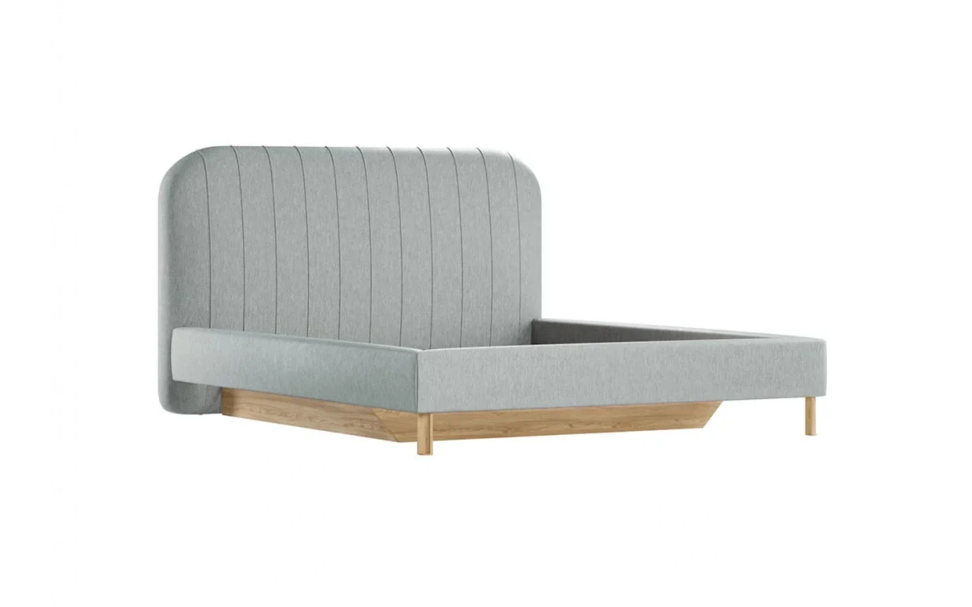 Oasis Başlıksız Bazalı Karyola - 160 Cm