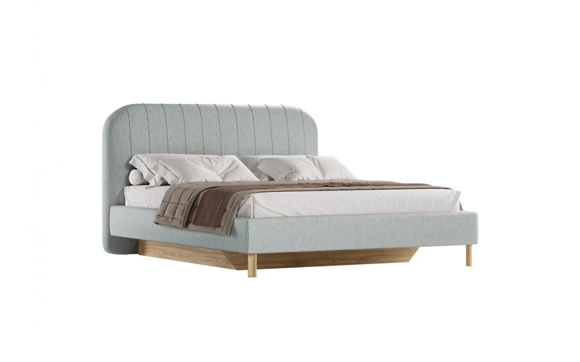 Oasis Başlıksız Bazalı Karyola - 160 Cm