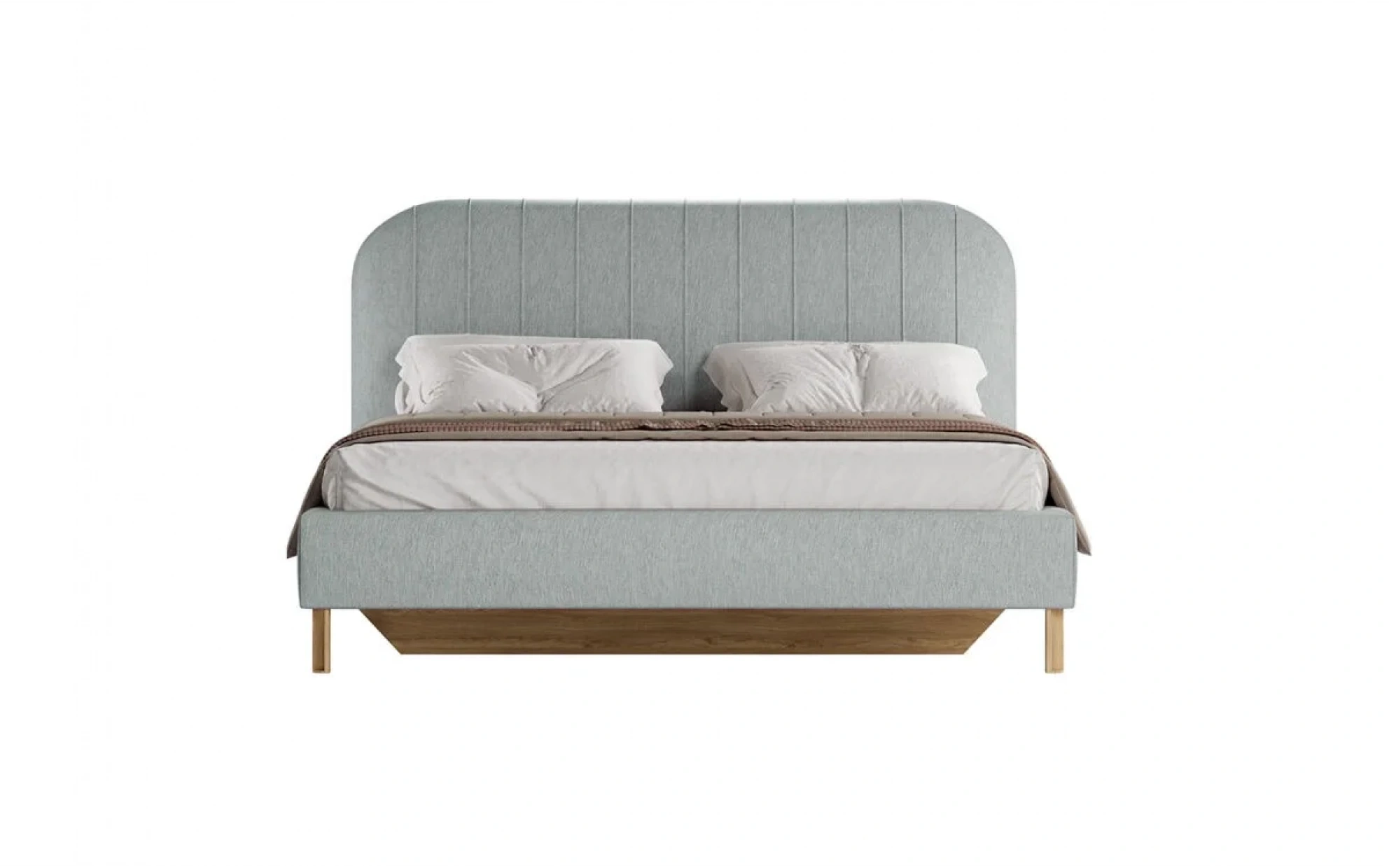 Oasis Başlıksız Bazalı Karyola - 160 Cm