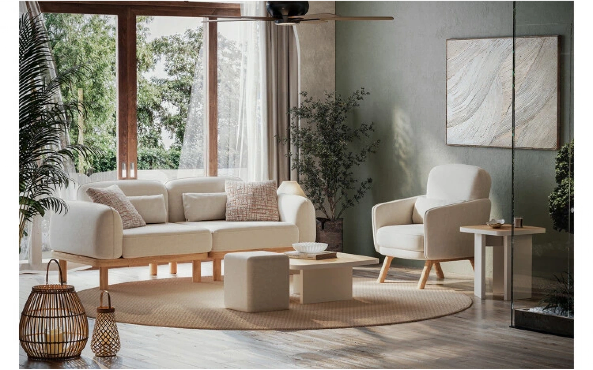 Oasis Sofa Set