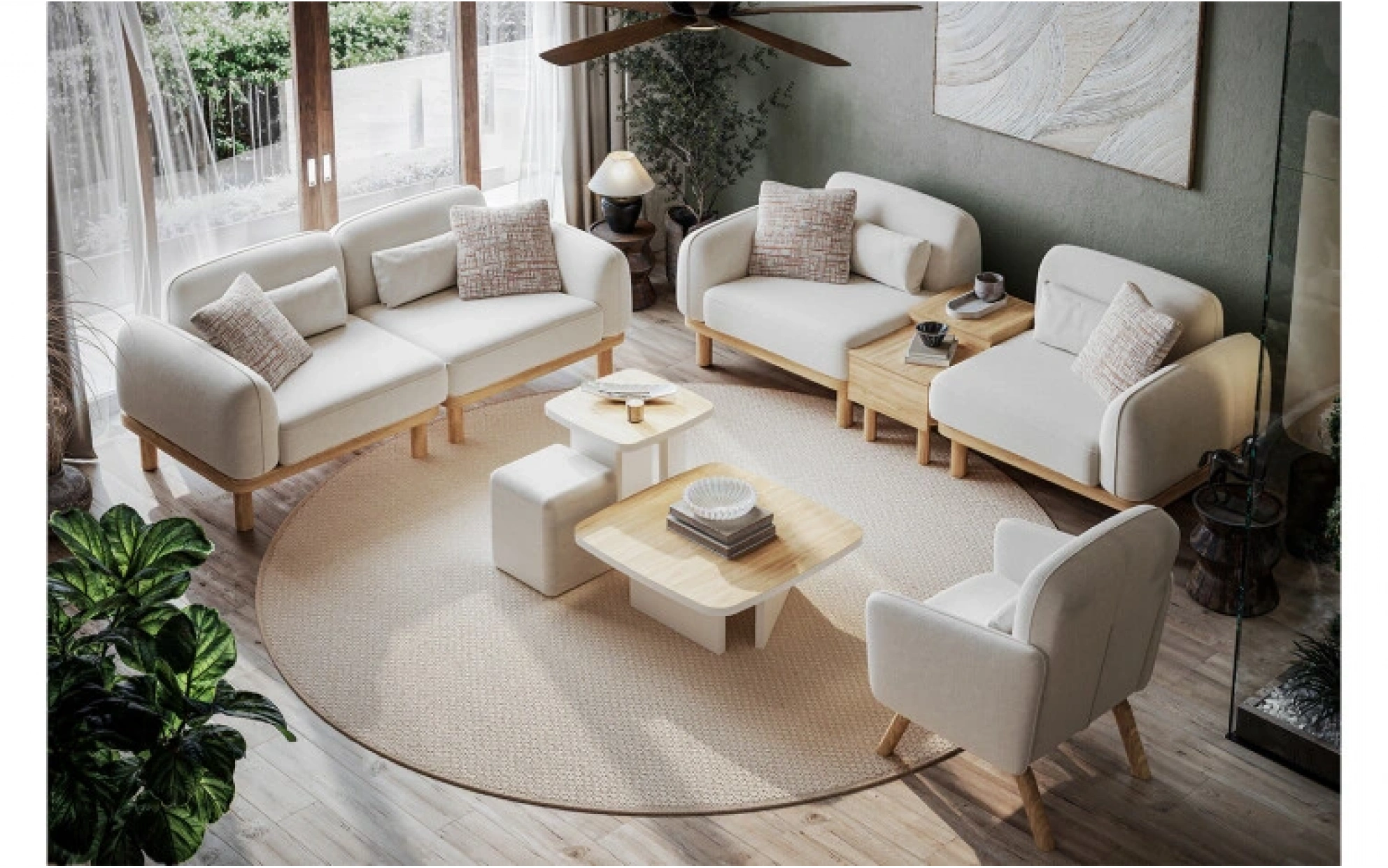 Oasis Sofa Set