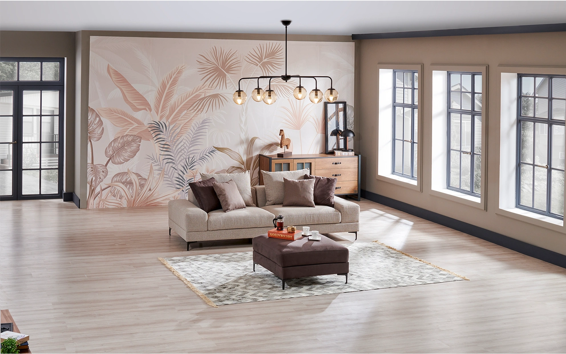 Palermo Corner Sofa Set